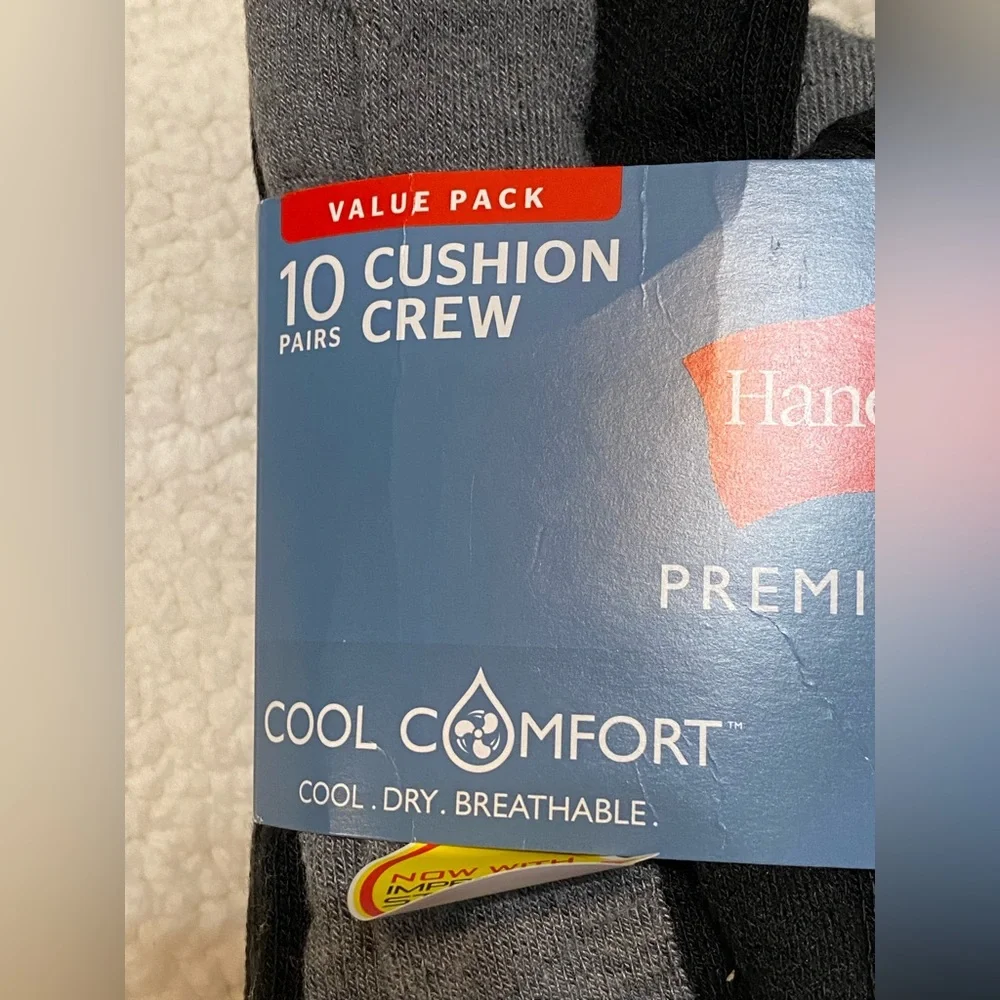 Hanes premium crew